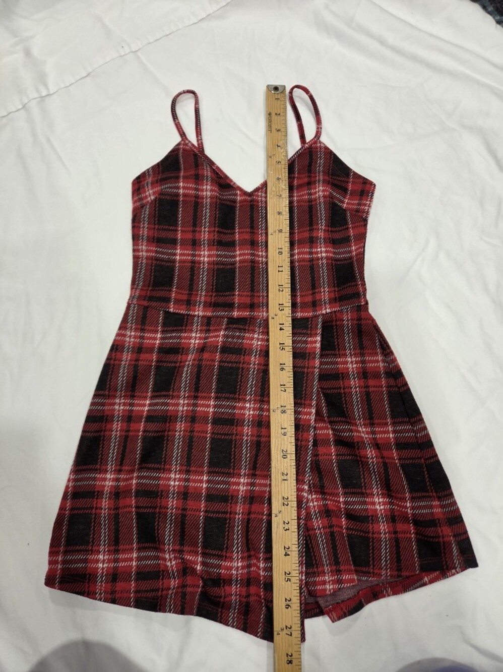 Red and Black Plaid Dress - Classic ALT Style